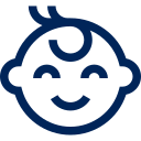 Grafika dziecko głowa